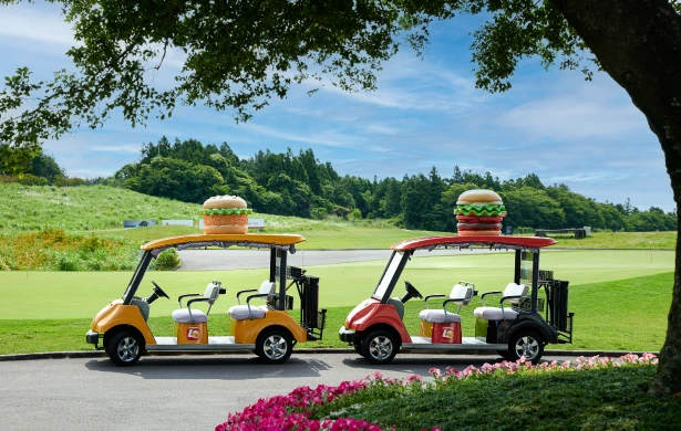 제주CC 햄버거 카트