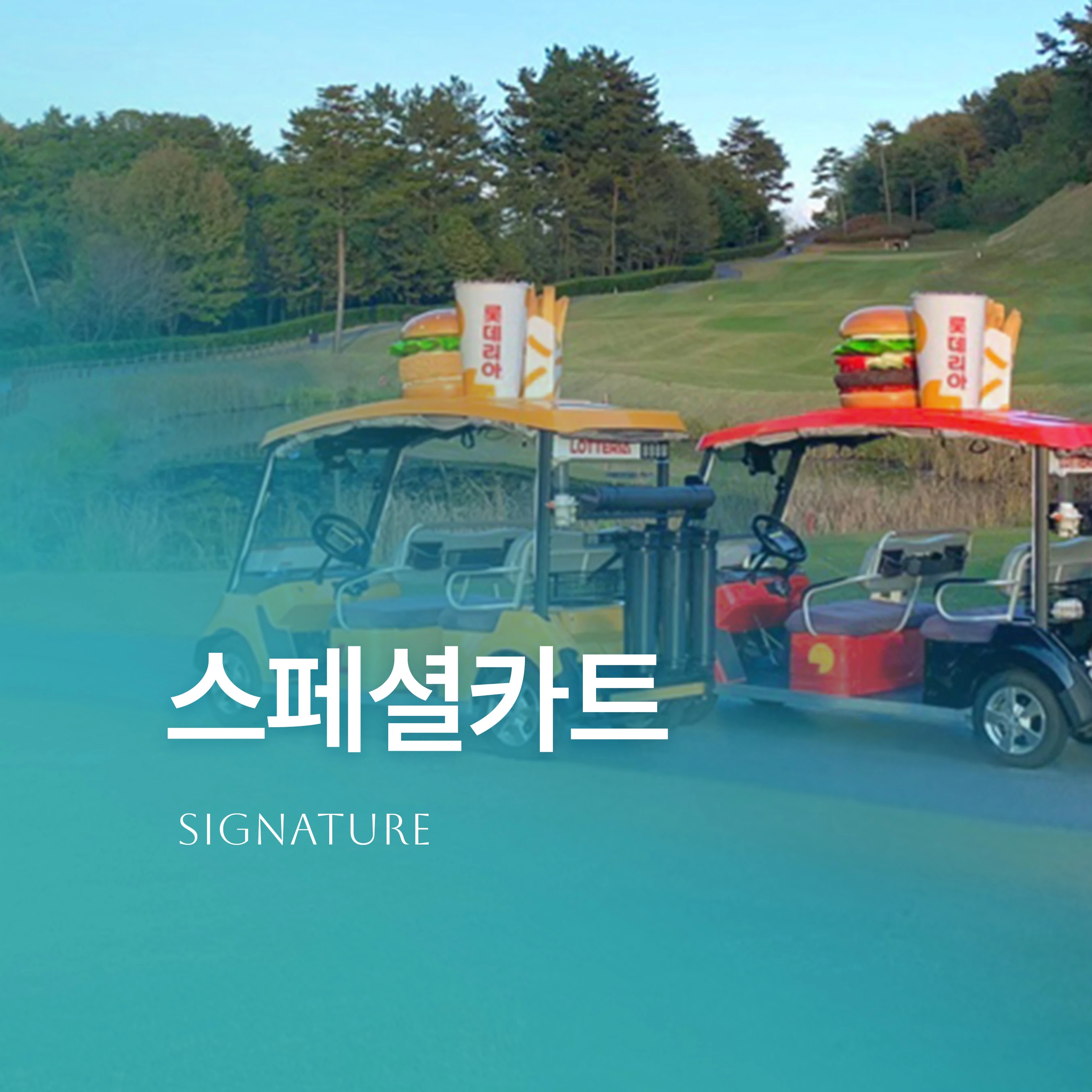 부여cc 스페셜 카트